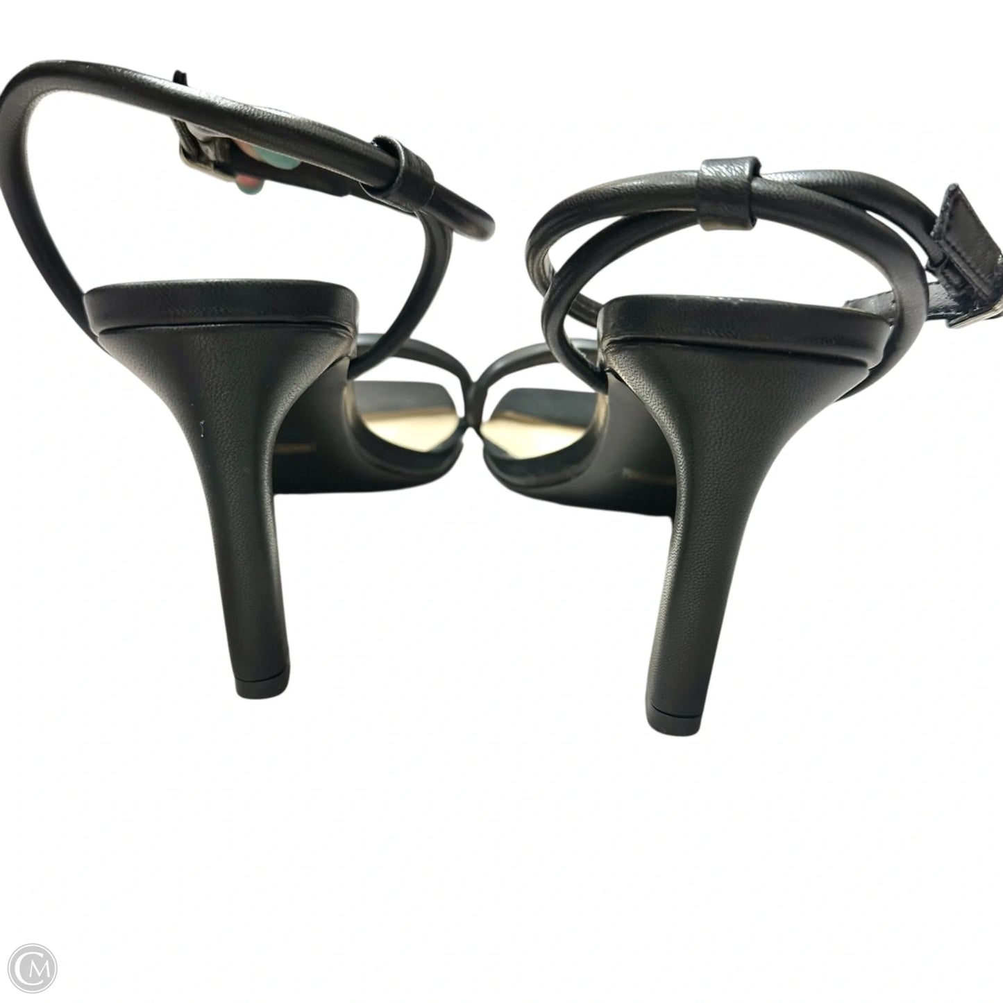 Sandals Heels Stiletto By Modatope, In Black, Size: 9