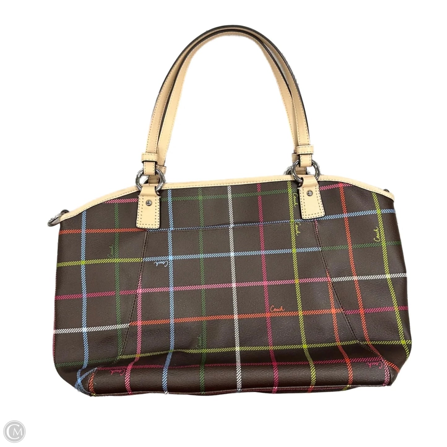 Handbag Designer By Coach, Size: Large