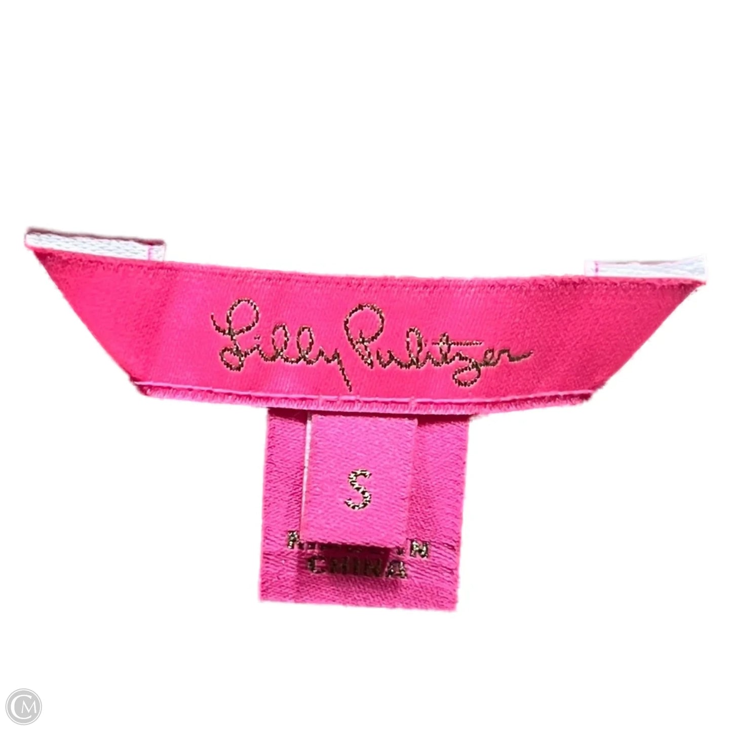 Top Long Sleeve Designer By Lilly Pulitzer In Red, Size: S