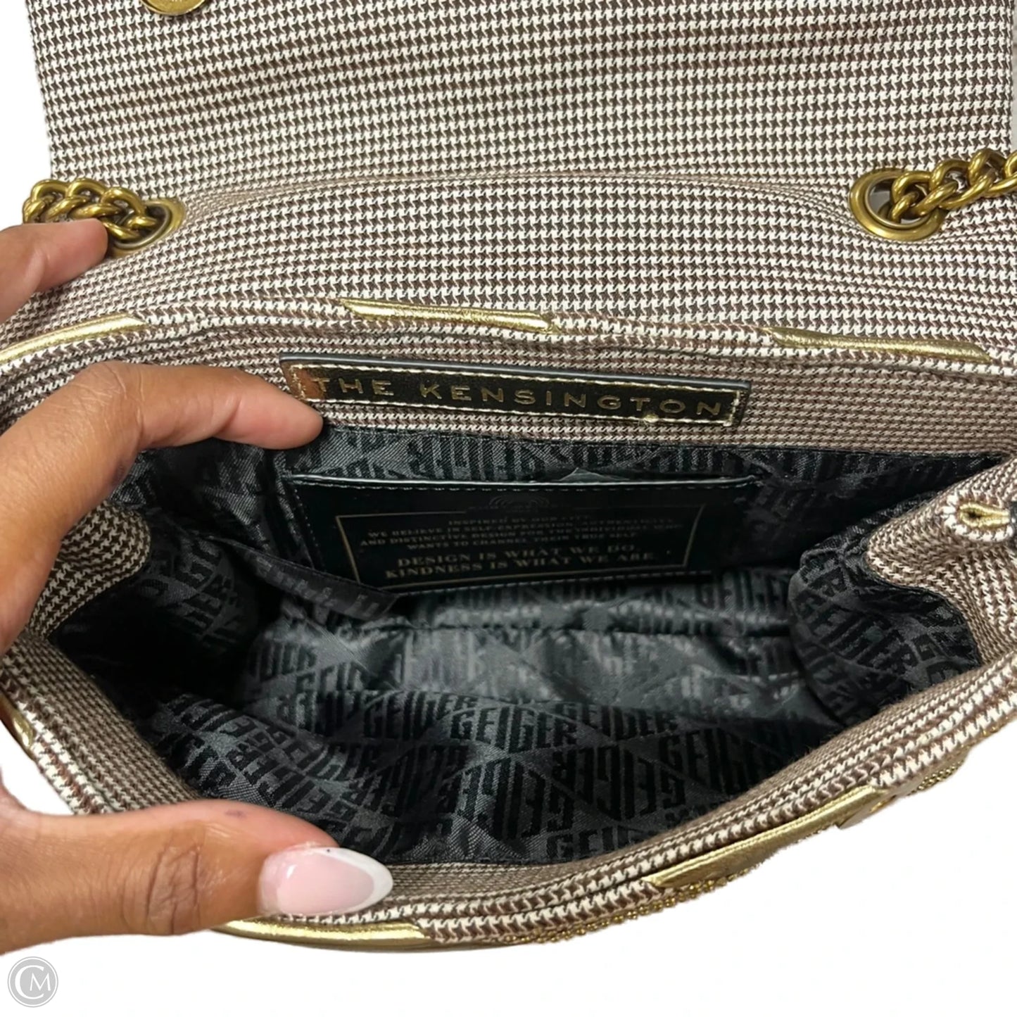 Handbag Designer By Kurt Geiger, Size: Small