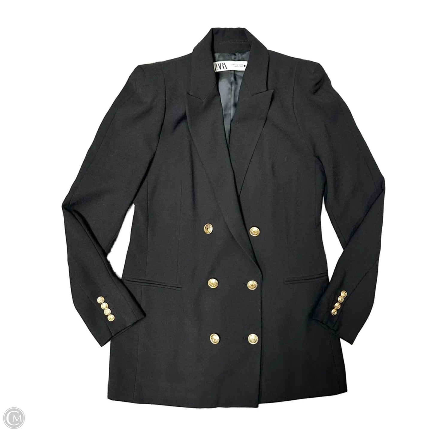 Blazer By Zara In Black, Size: M