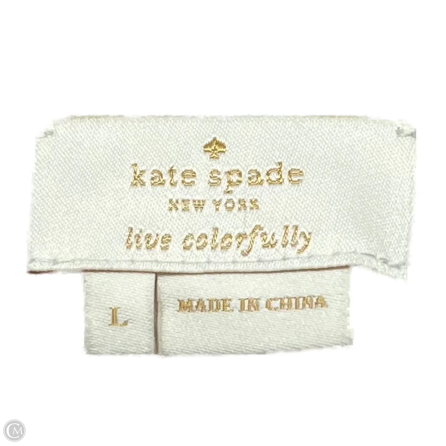 Sweater Cardigan Designer By Kate Spade In Cream, Size: L