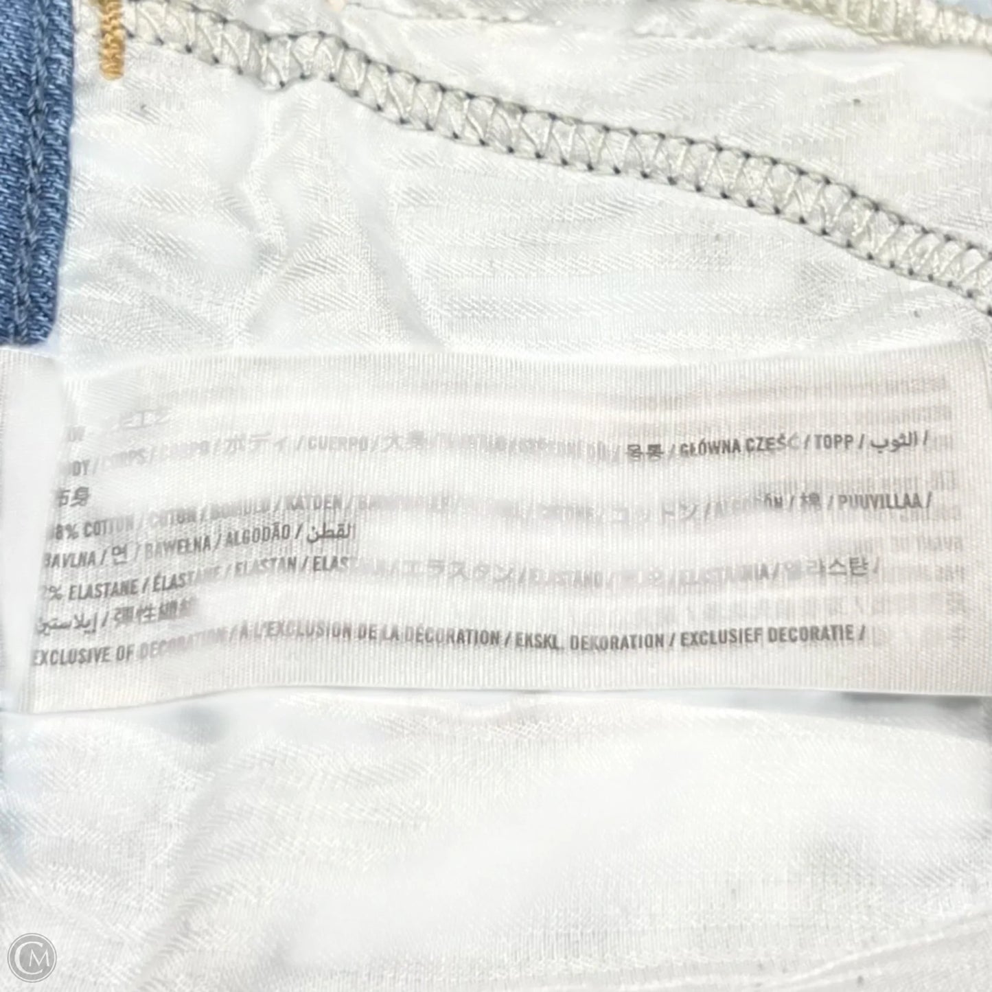 Jeans Wide Leg By Hollister In Blue Denim, Size: 6