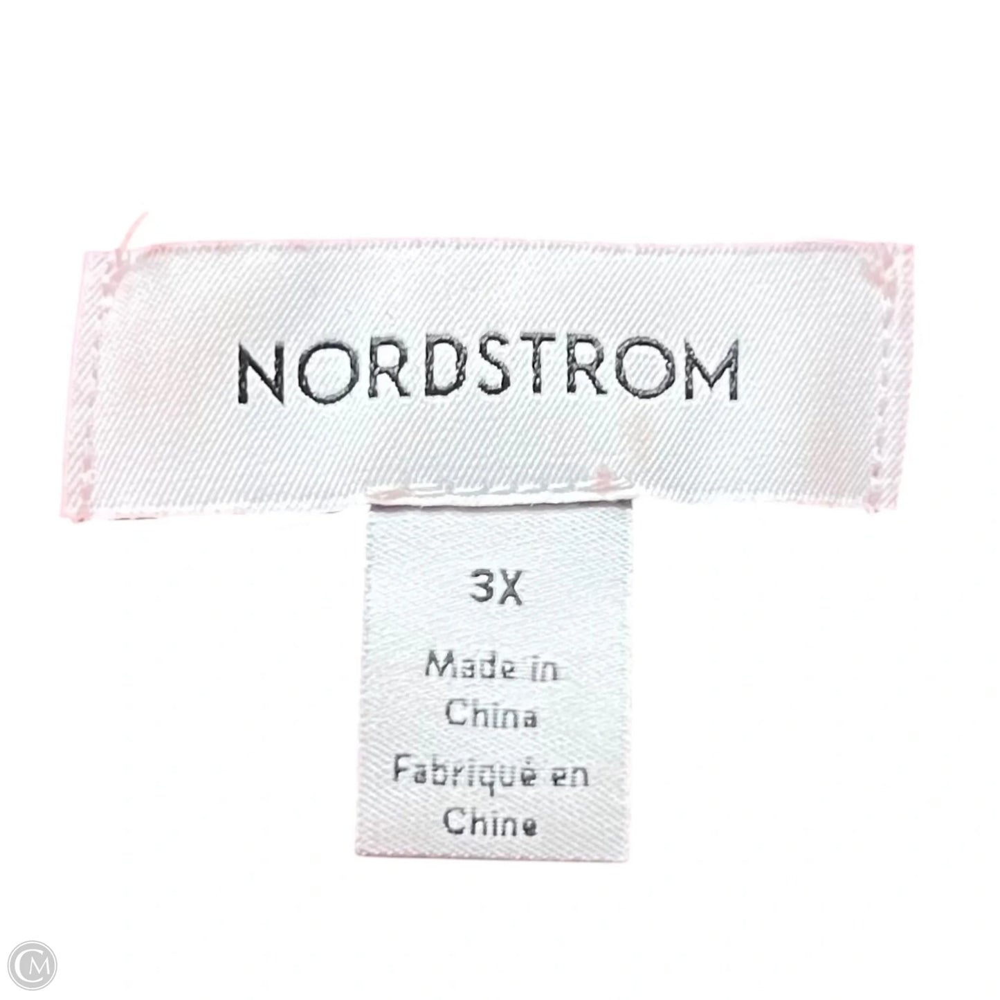 Top Long Sleeve By Nordstrom In Maroon, Size: 3x