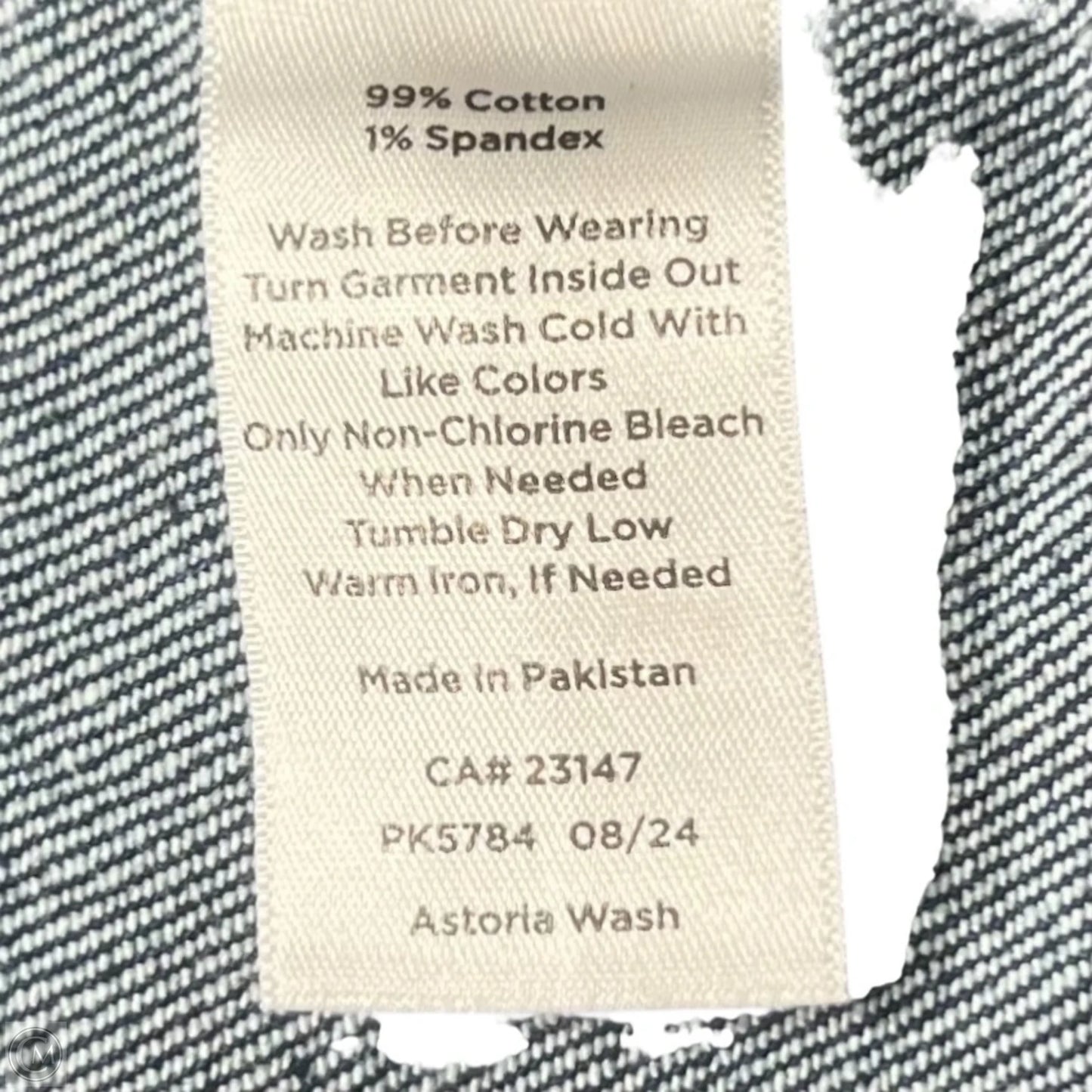 Jeans Wide Leg By Talbots In Blue Denim, Size: 22