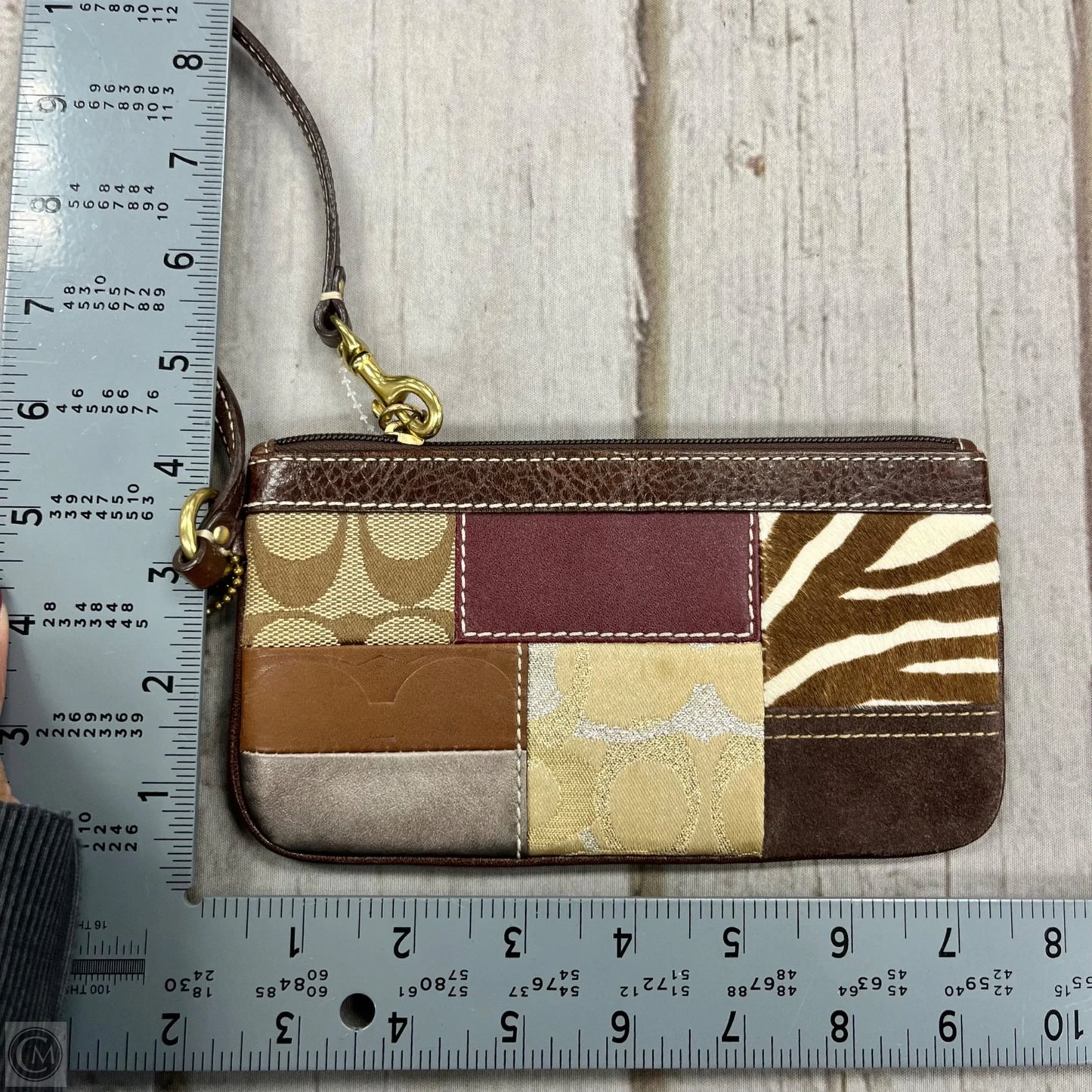 Wristlet Designer By Coach, Size: Small