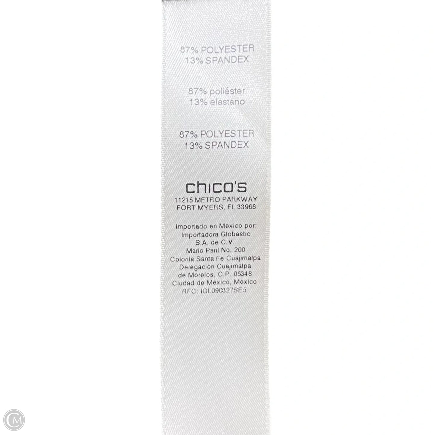 Jacket Moto By Chicos In Green, Size: S