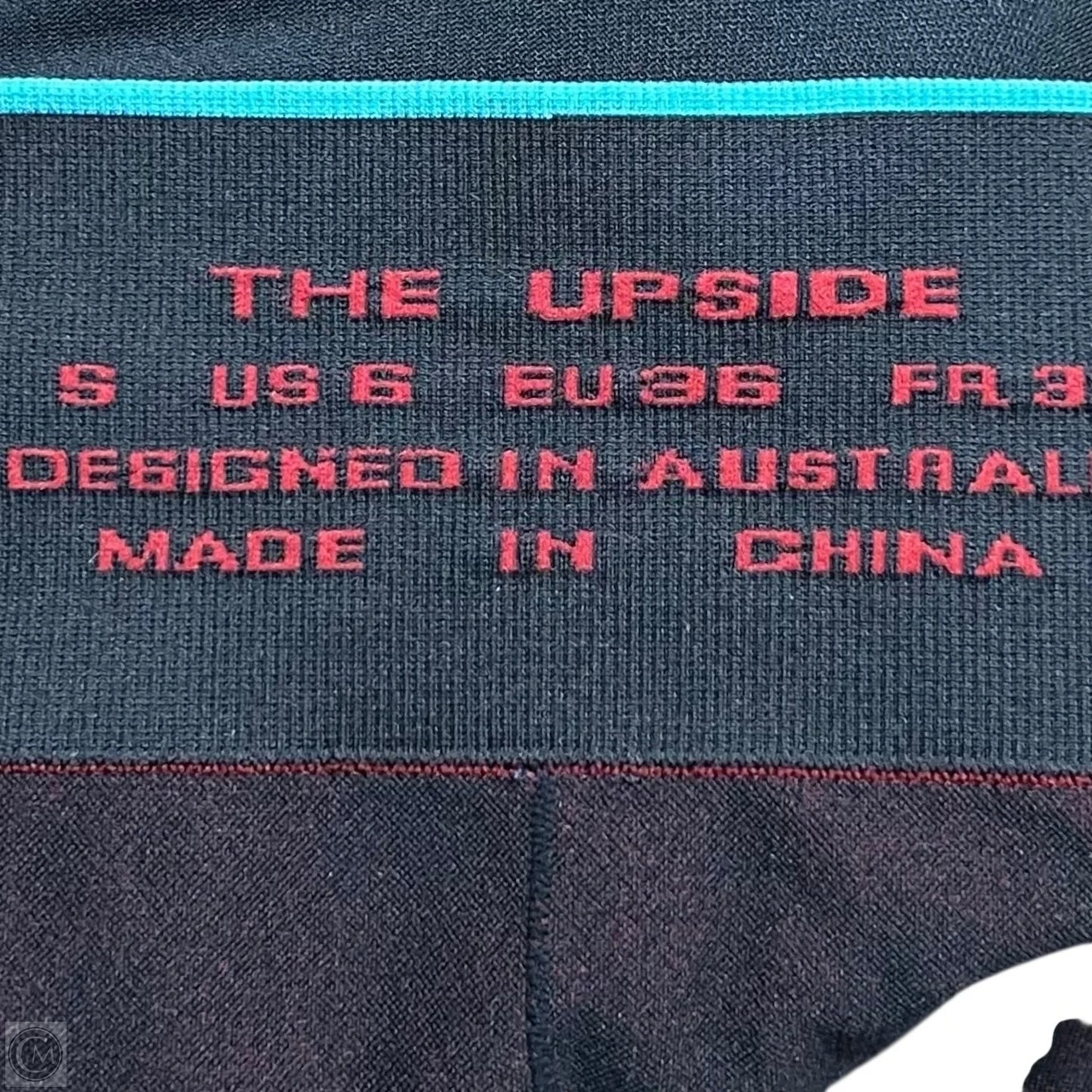 Athletic Leggings By The Upside In Blue & Red, Size: 6