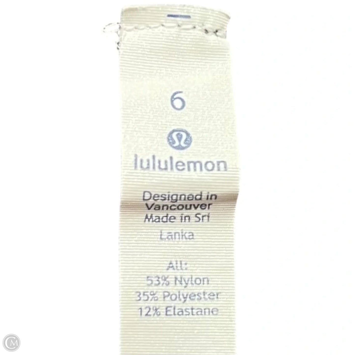 Athletic Leggings By Lululemon In Grey, Size: 6