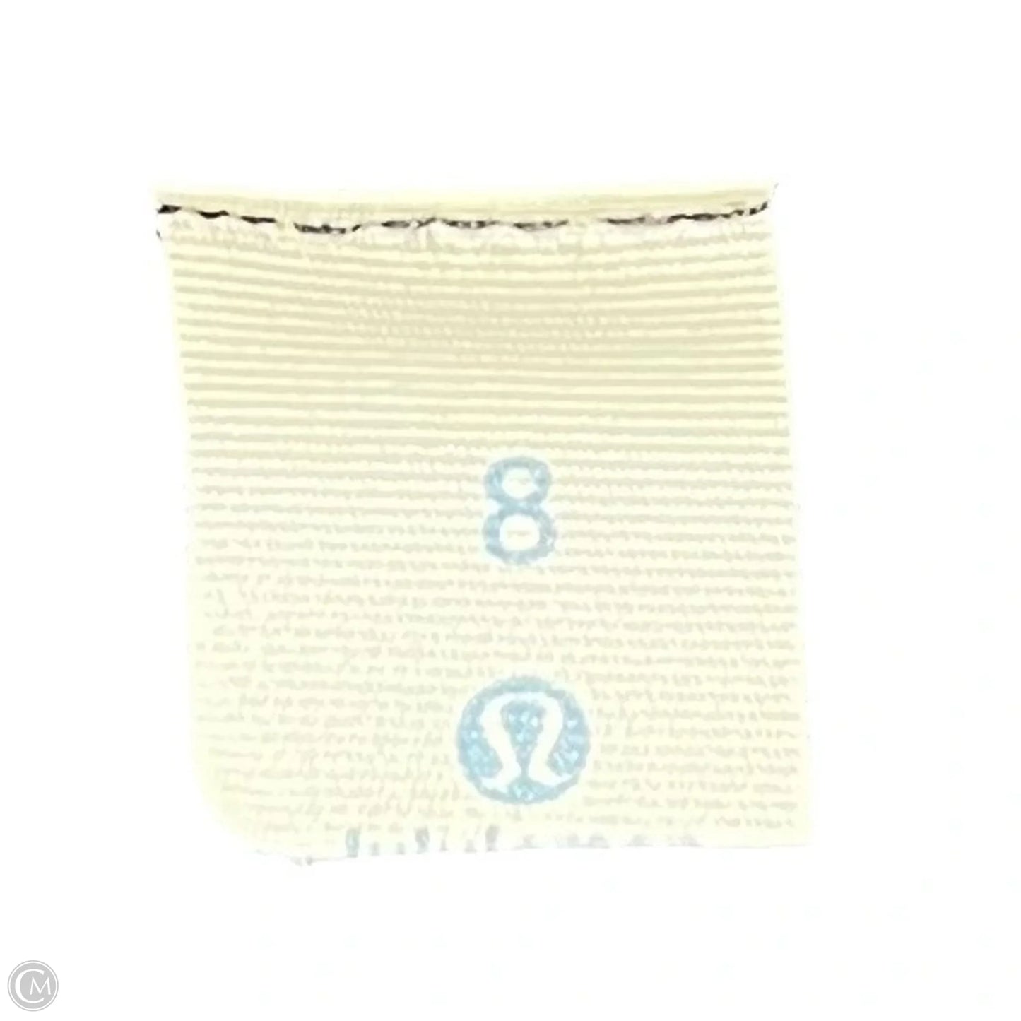 Athletic Top Short Sleeve By Lululemon In Black, Size: 8