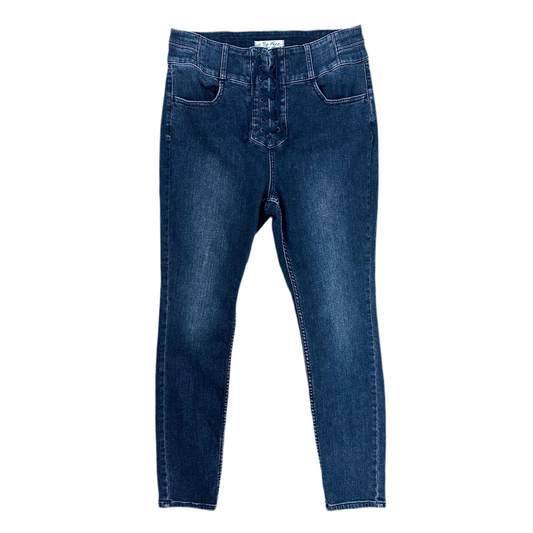 Jeans Skinny By We The Free In Black, Size: 12