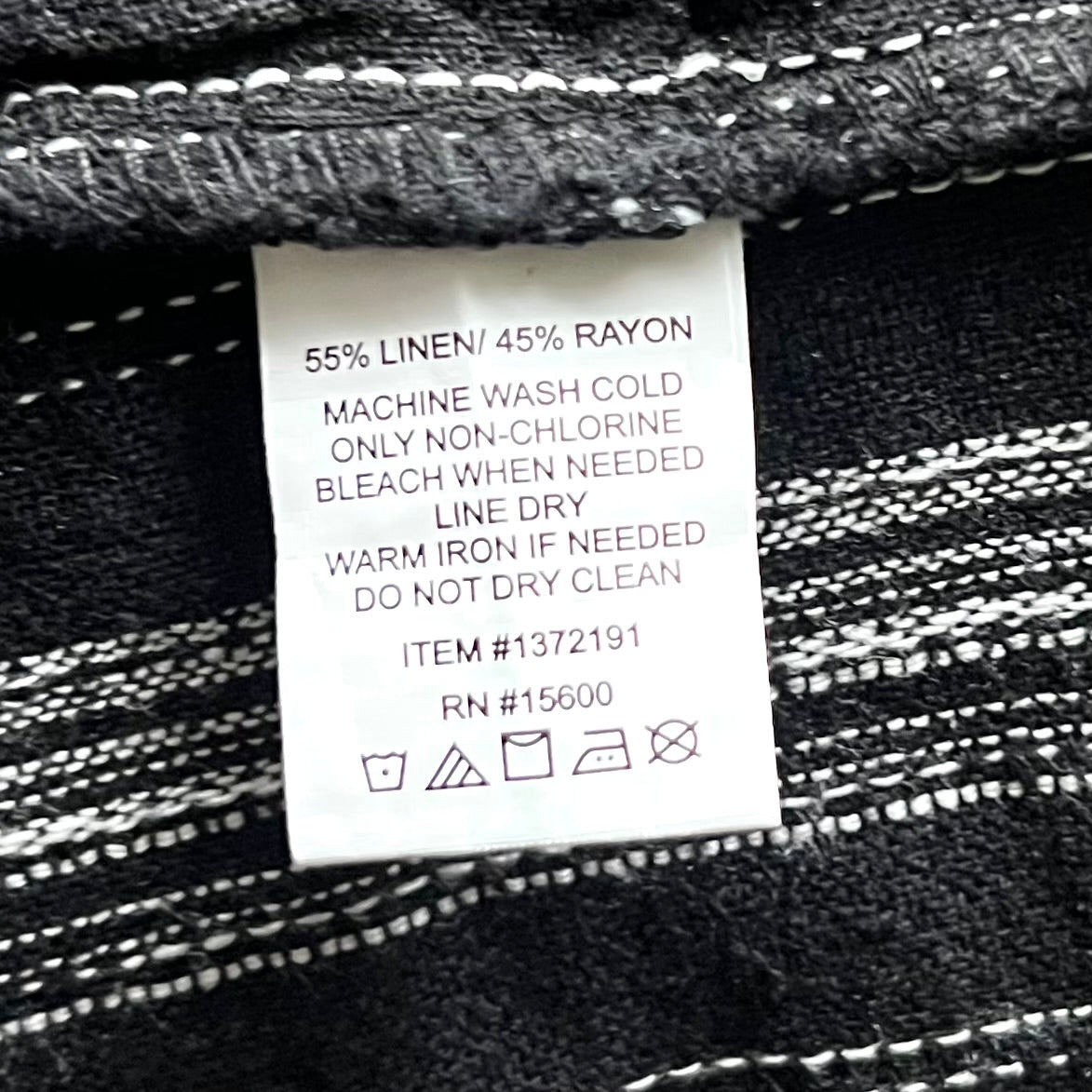 Shorts By Briggs In Black & White, Size: Xxl