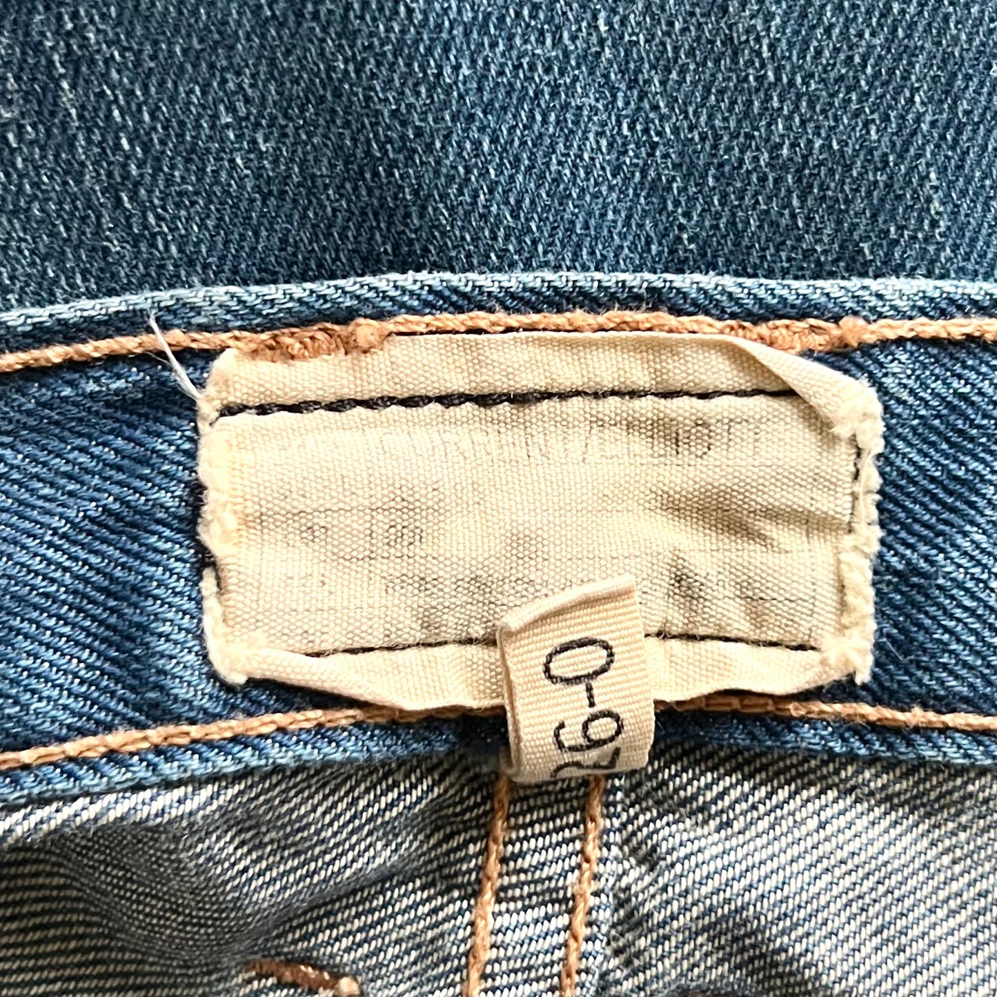 Jeans Straight By Current Elliott In Blue Denim, Size: 2