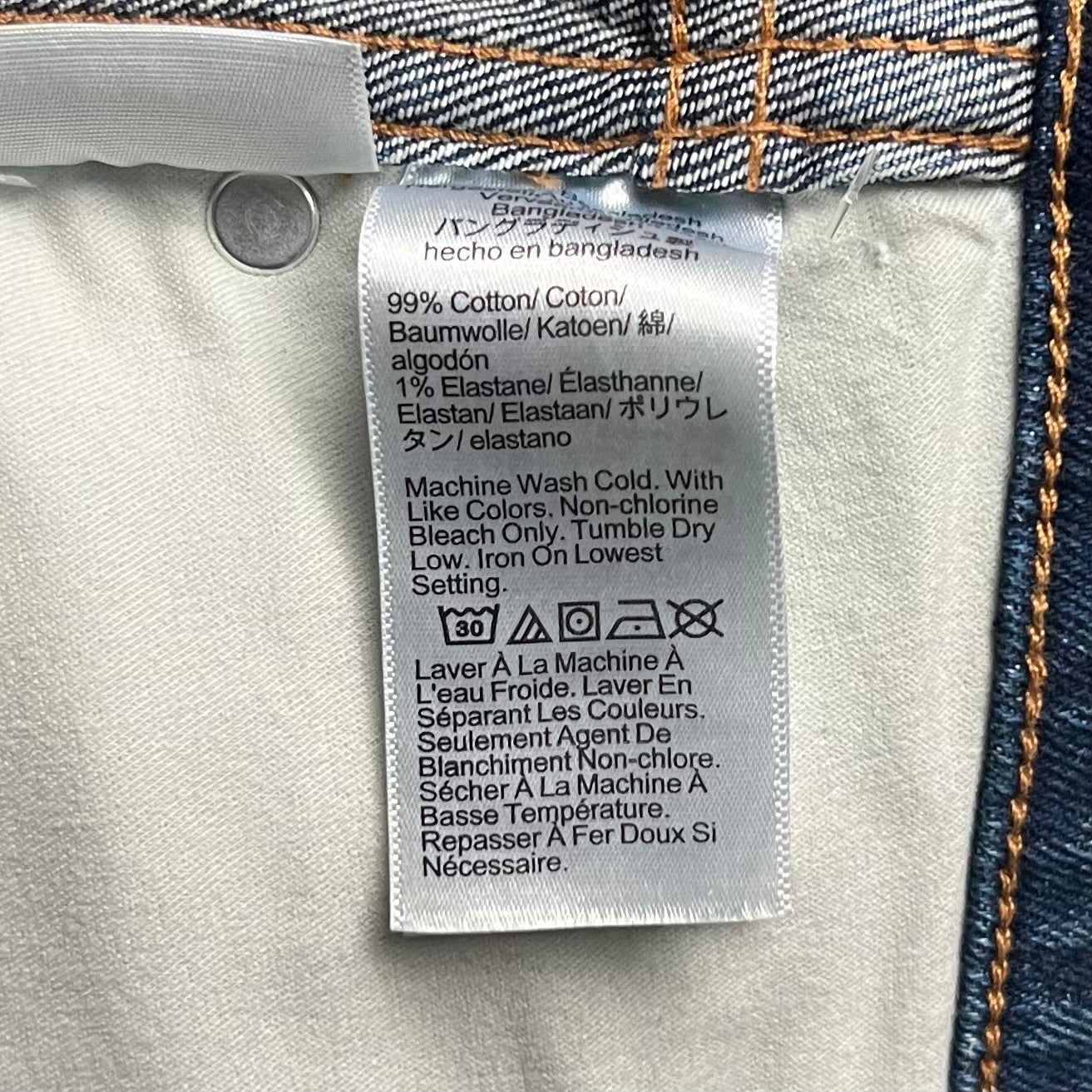 Jeans Straight By J. Crew In Blue Denim, Size: 2