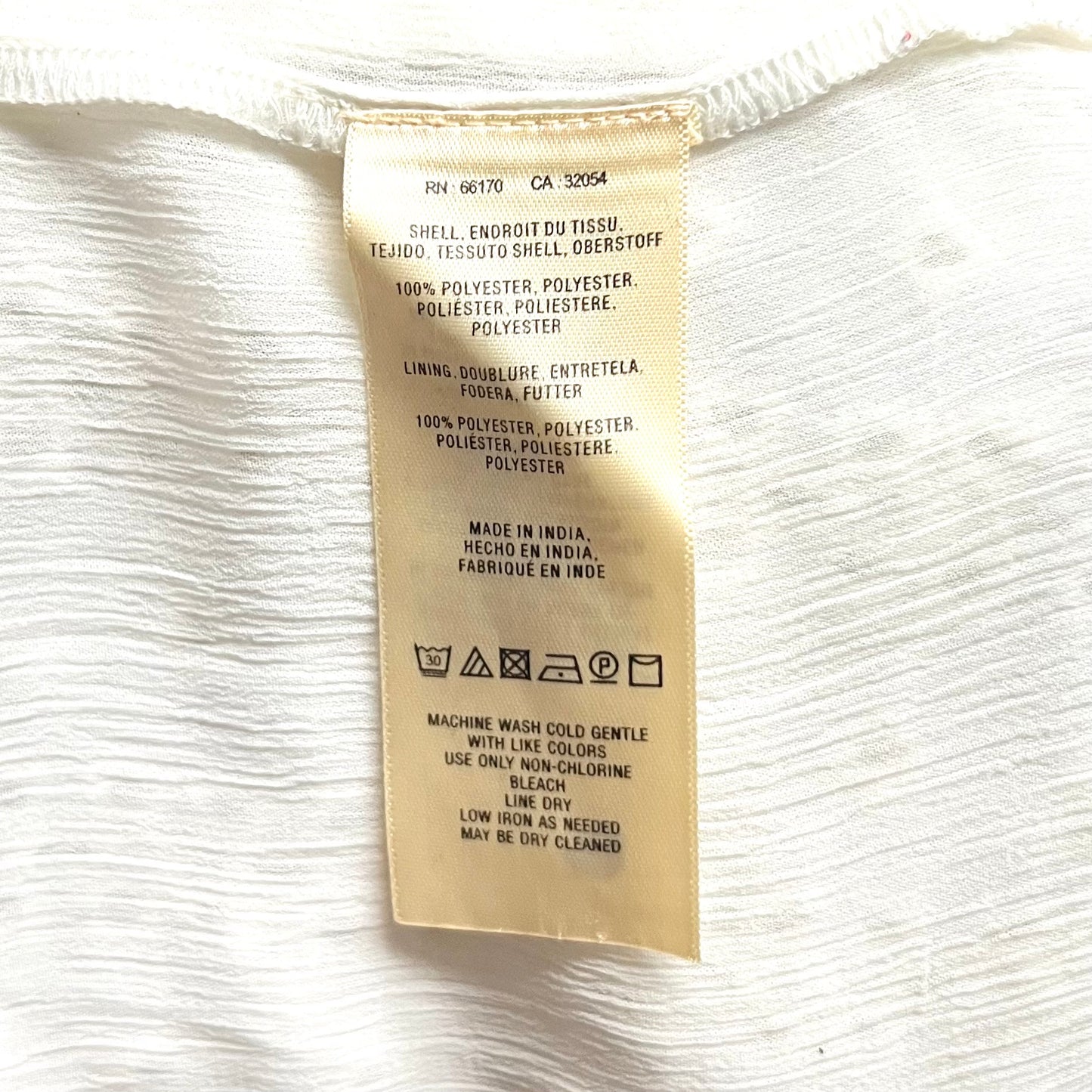 Top Short Sleeve By Floreat In White, Size: S