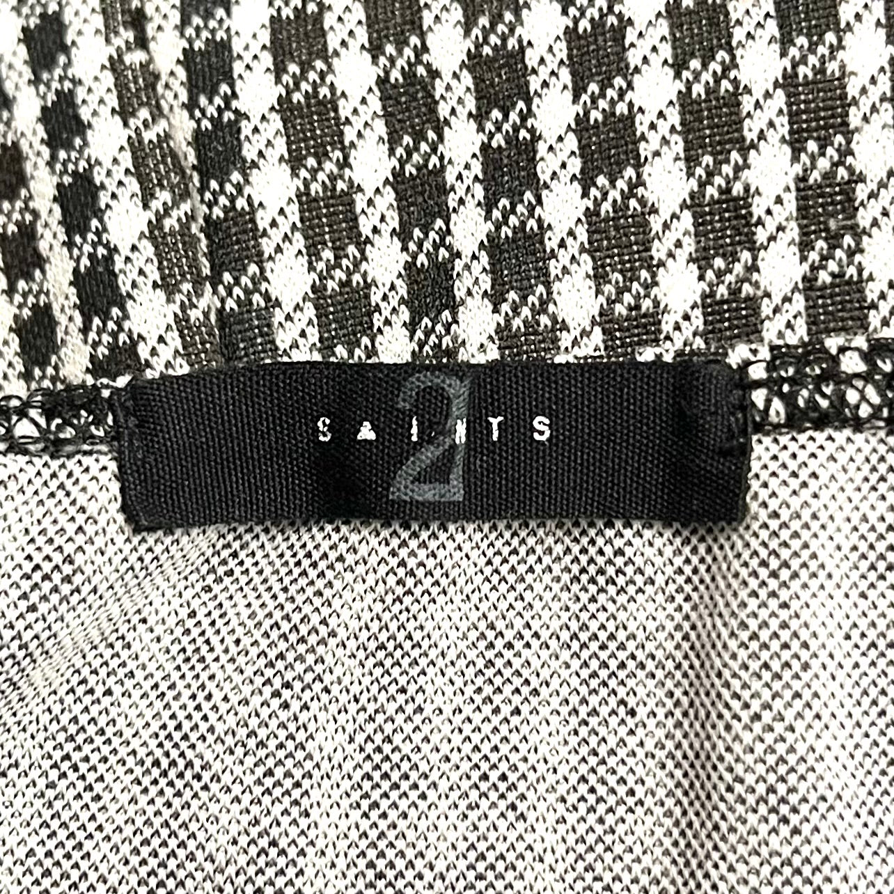 Top Sleeveless By 21 Saints In Black & White, Size: S