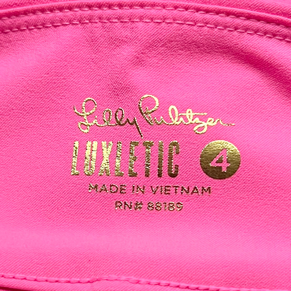 Pants Designer By Lilly Pulitzer In Pink, Size: 4