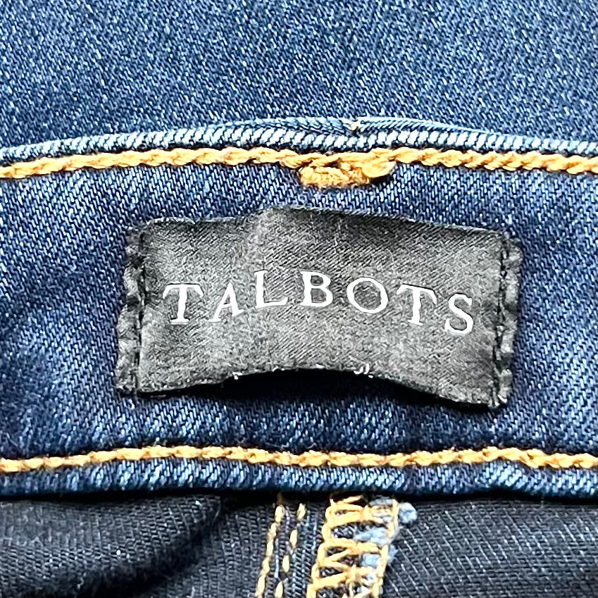 Jeans Jeggings By Talbots In Blue Denim, Size: 14