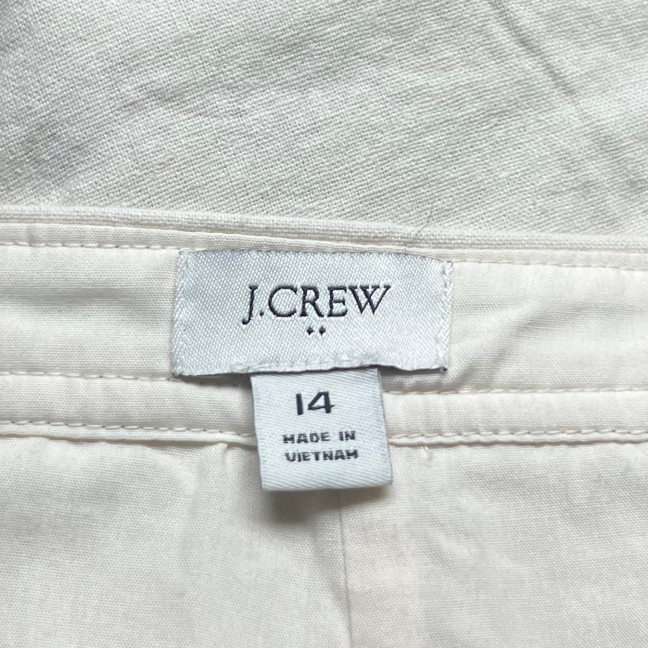 Skirt Mini & Short By J. Crew In Cream, Size: 14