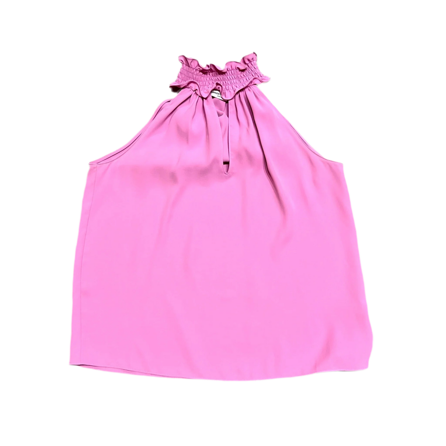 Top Sleeveless By Amanda Uprichard In Pink, Size: S