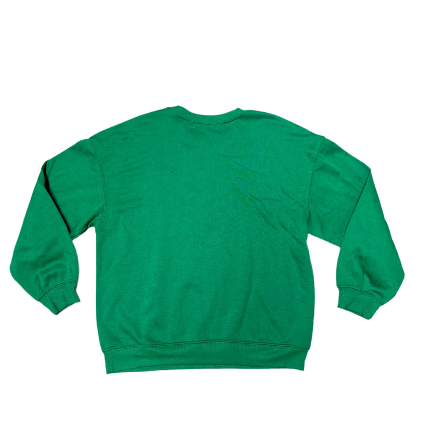 Sweatshirt Crewneck By Wound Up In Green, Size: L