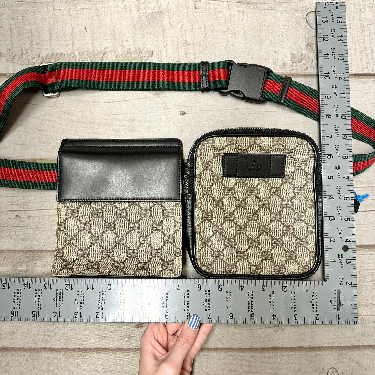 Belt Bag Luxury Designer By Gucci, Size: Medium