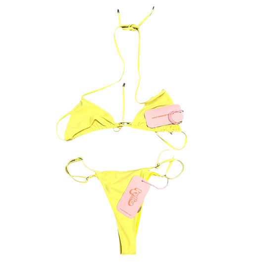 Swimsuit Bottom By Kylie In Yellow, Size: M