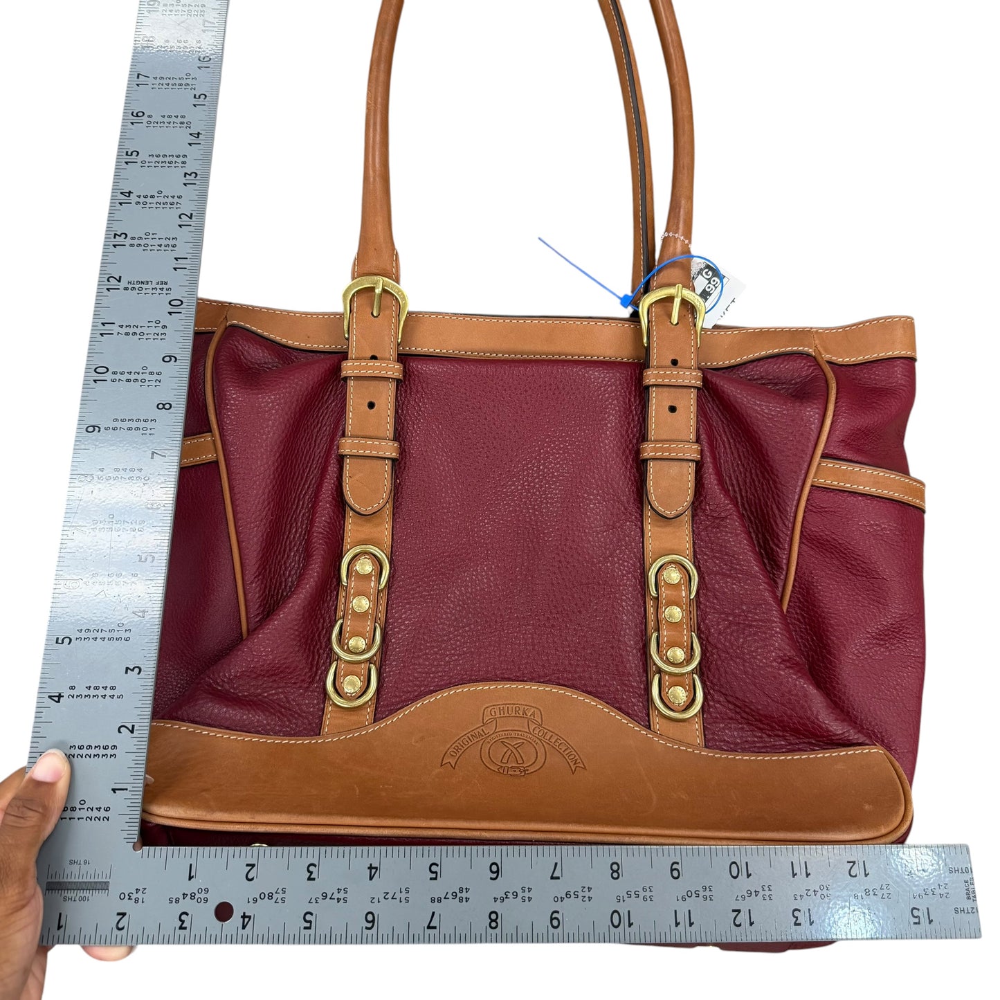Handbag Luxury Designer By Ghurka, Size: Large