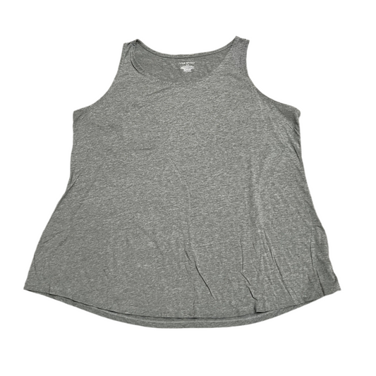 Tank Top By Lane Bryant In Grey, Size: 1x
