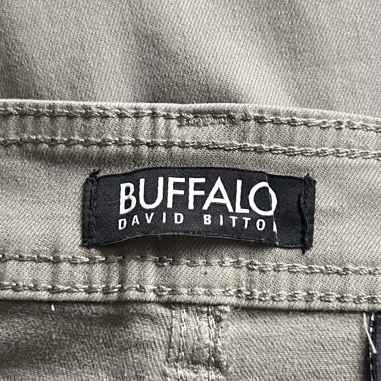 Jeans Wide Leg By Buffalo David Bitton In Green Denim, Size: 10