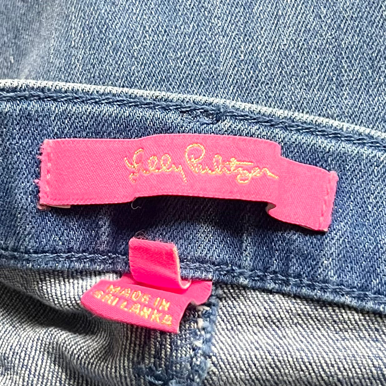 Jeans Skinny By Lilly Pulitzer In Blue Denim, Size: 0