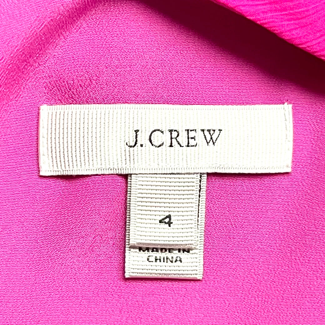 Top Sleeveless By J. Crew In Pink, Size: 4