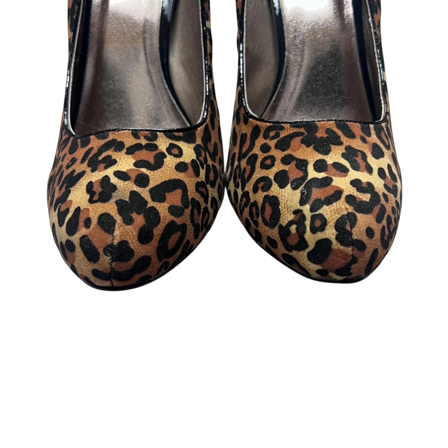 Shoes Heels Stiletto By Charlotte Russe In Animal Print, Size: 11