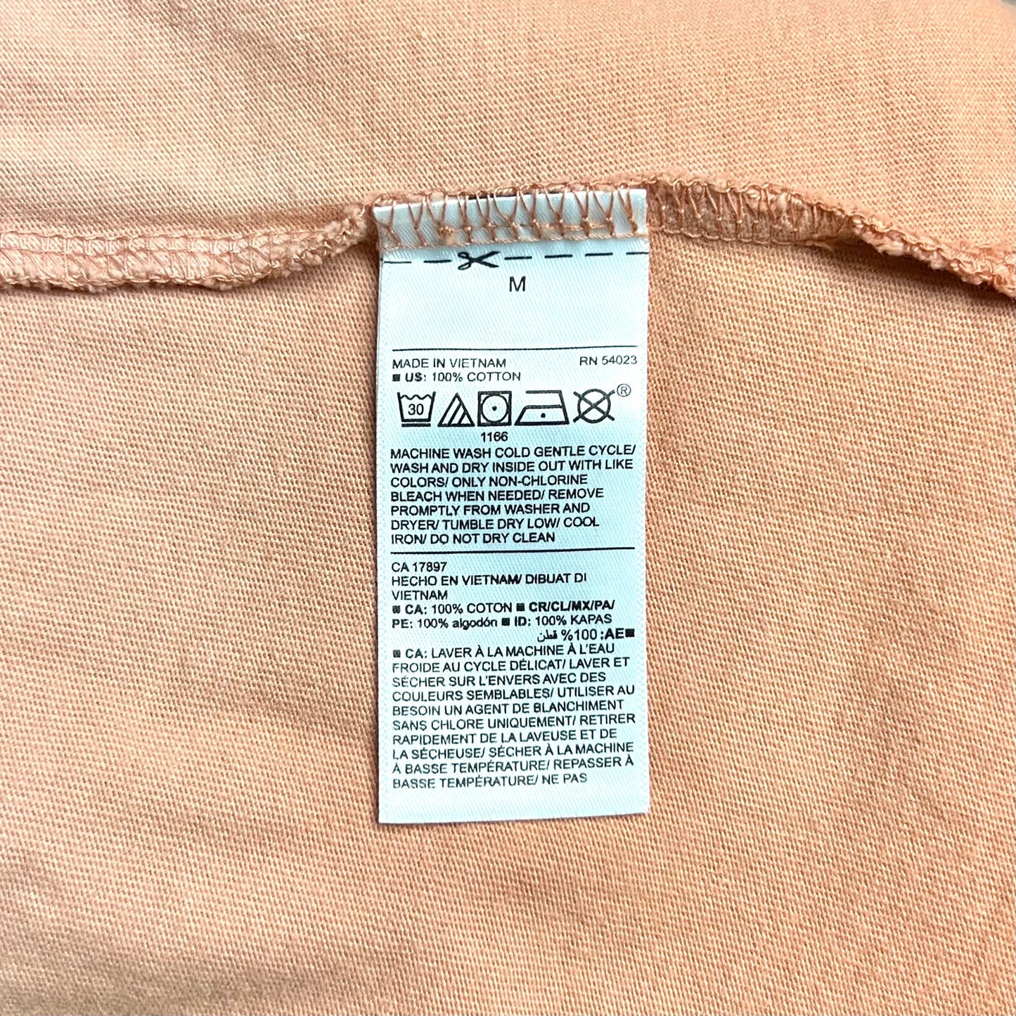 Dress Casual Midi By Old Navy In Peach, Size: M