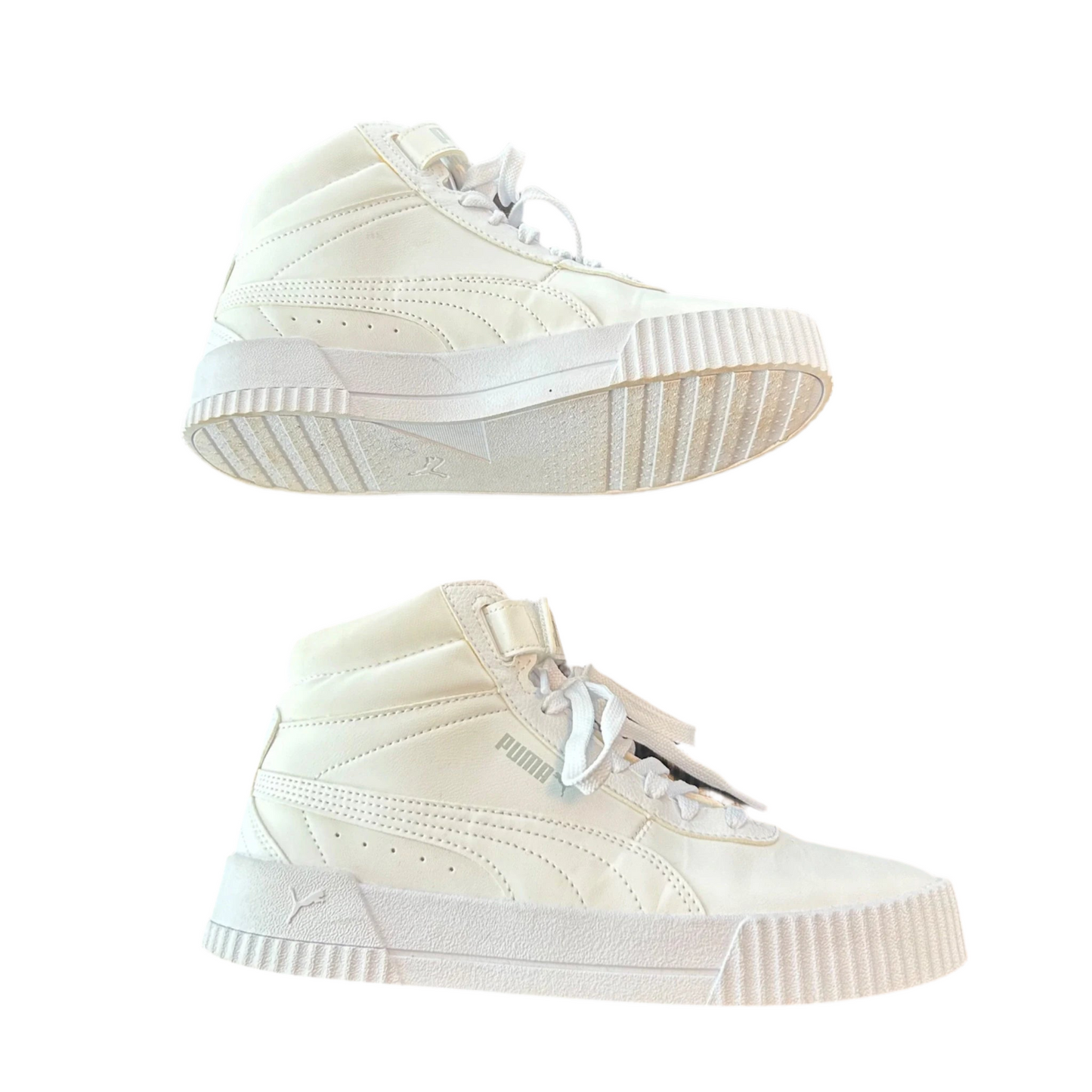 Shoes Athletic By Puma In White, Size: 7