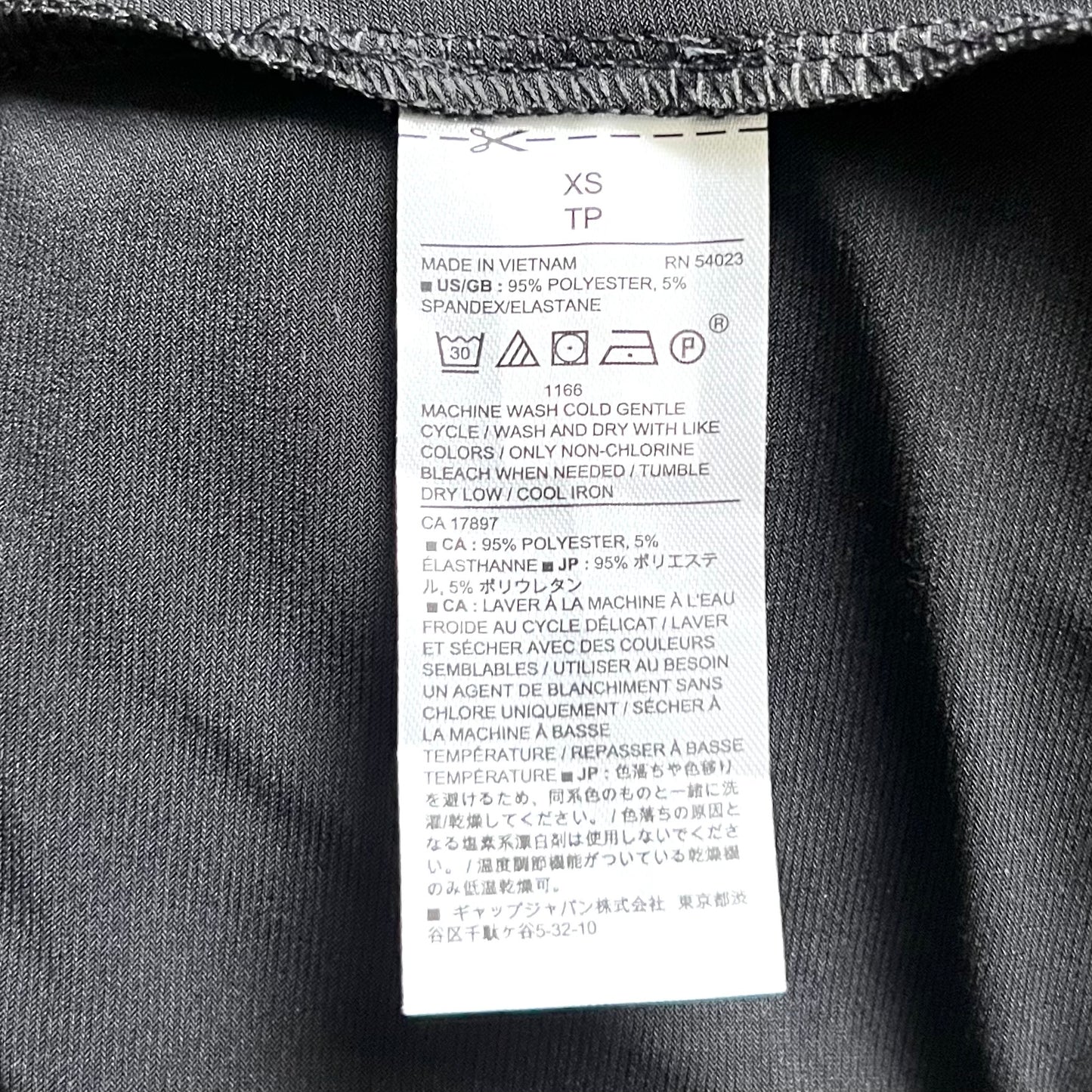 Top Short Sleeve By Banana Republic In Black, Size: Xs