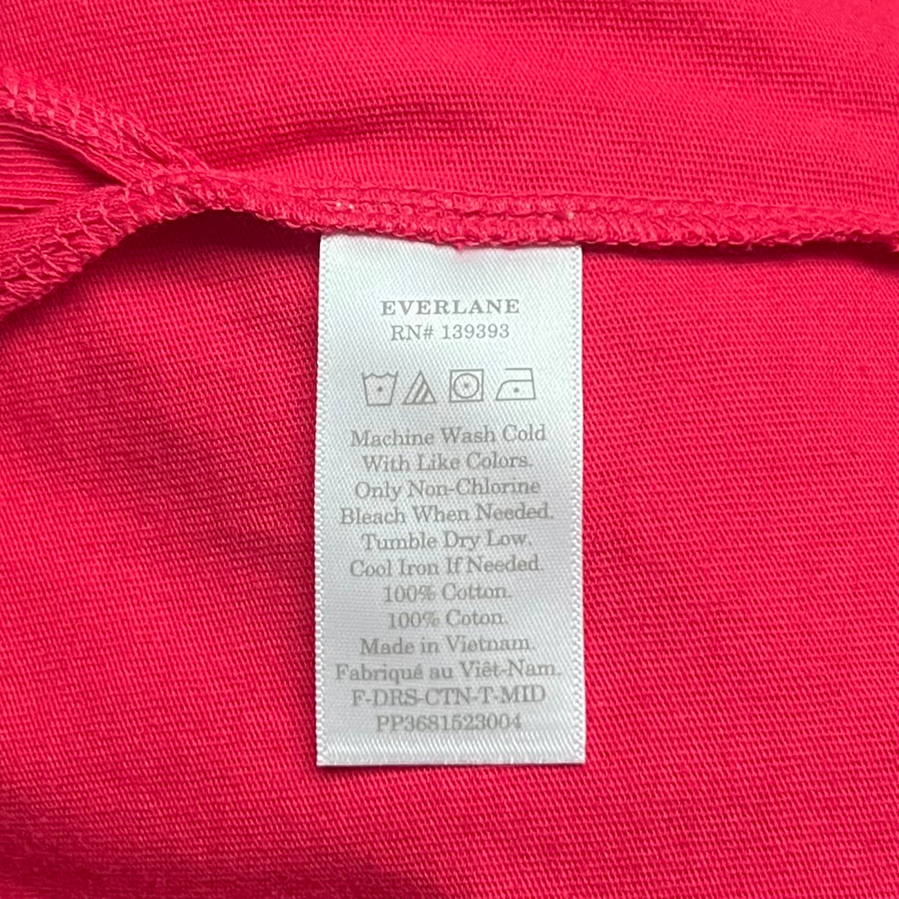 Dress Casual Maxi By Everlane In Red, Size: Xl
