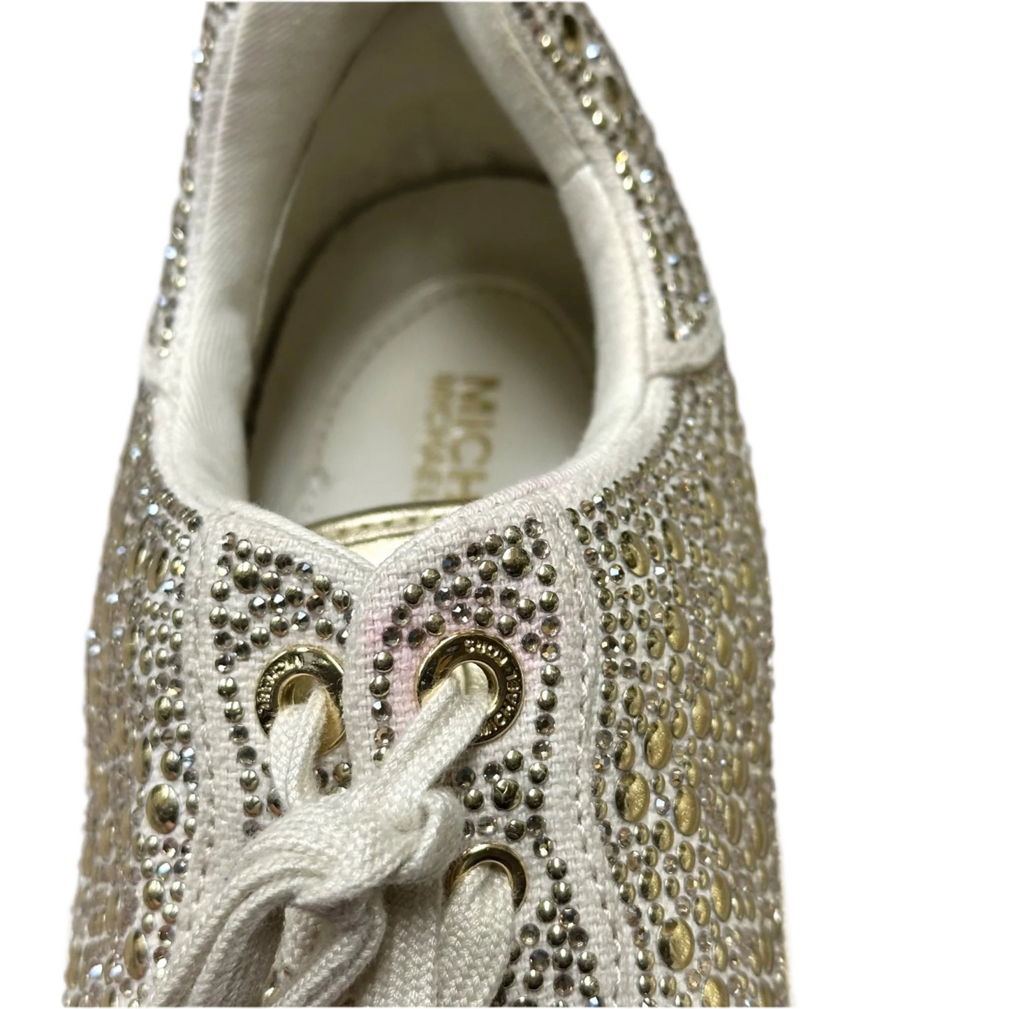 Shoes Sneakers By Michael By Michael Kors In Gold, Size: 10