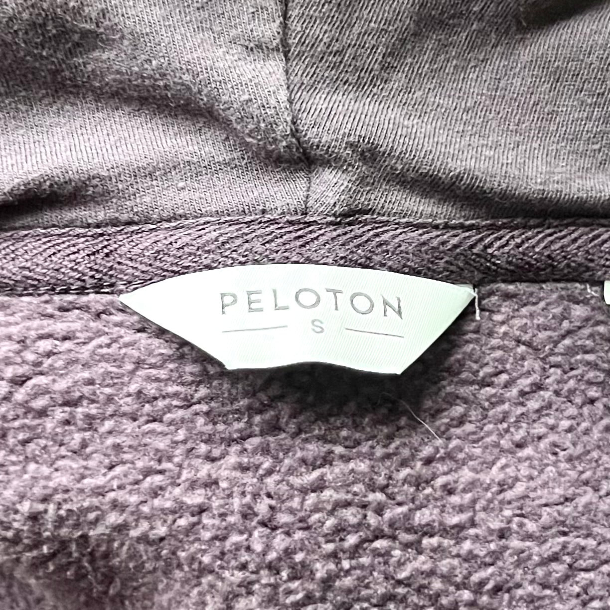 Athletic Sweatshirt Hoodie By Peloton In Purple, Size: S