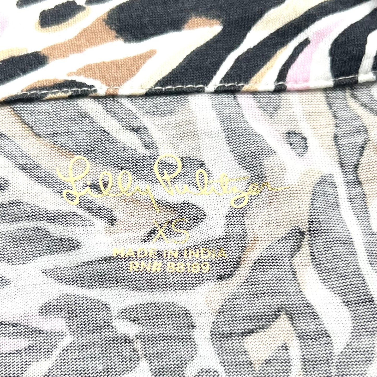 Dress Designer By Lilly Pulitzer In Animal Print, Size: Xs
