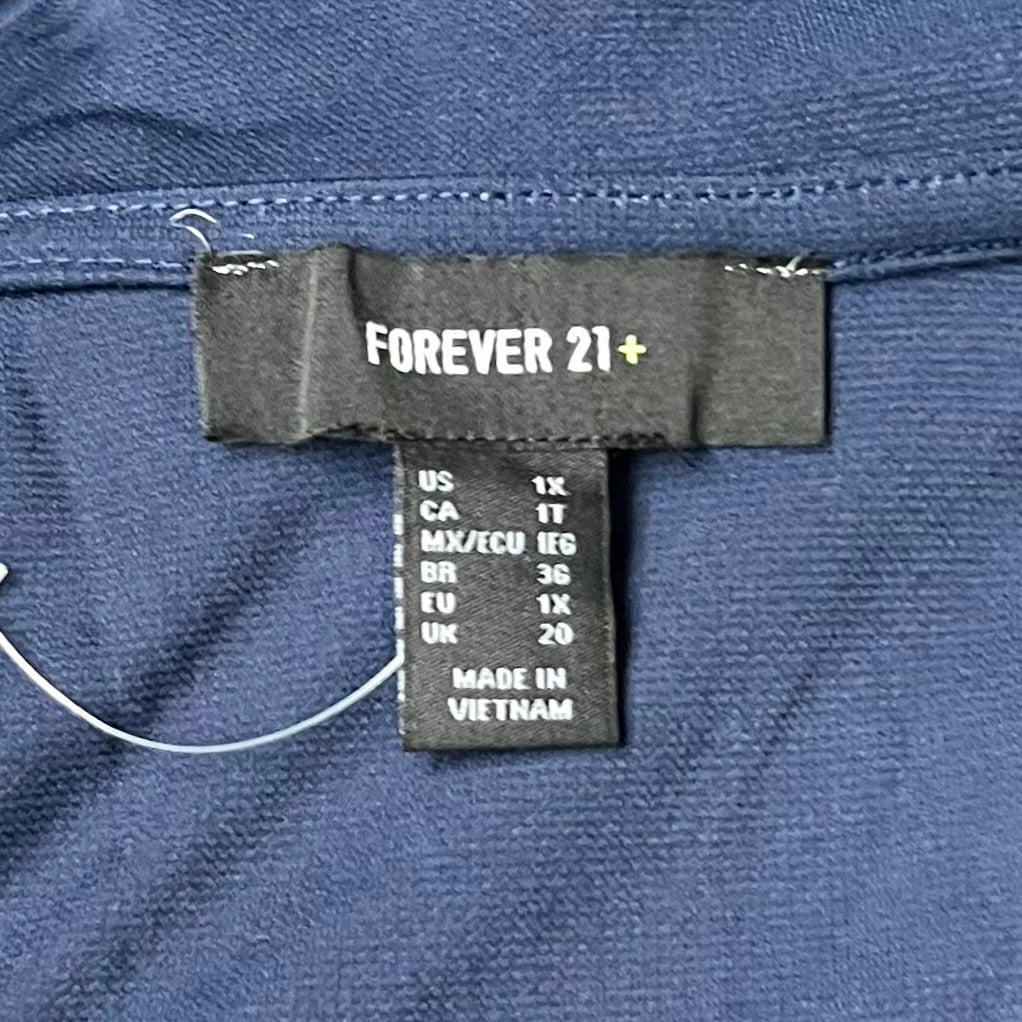 Jumpsuit By Forever 21 In Blue, Size: 1x