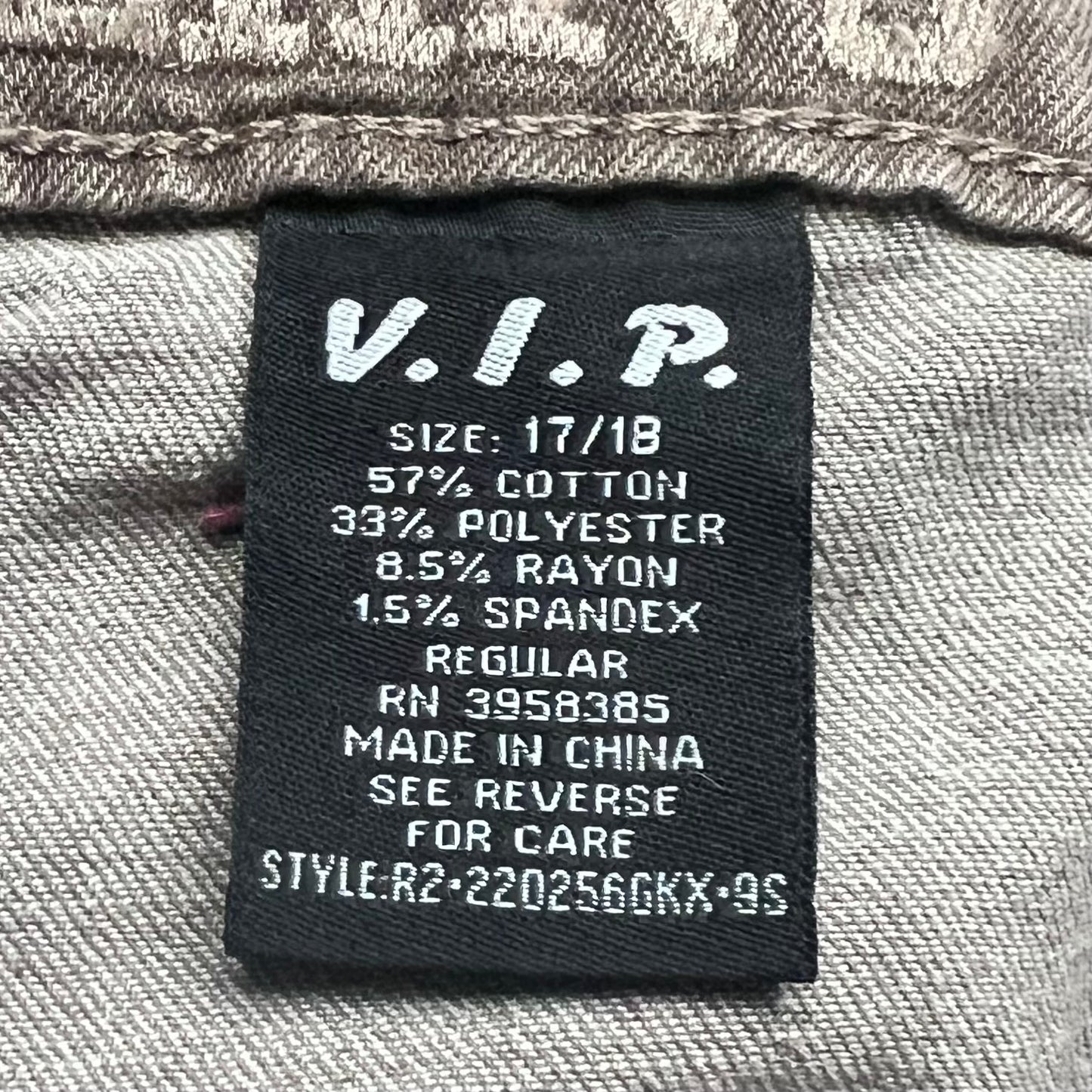 Jeans Boot Cut By Vip Jeans In Brown, Size: 18