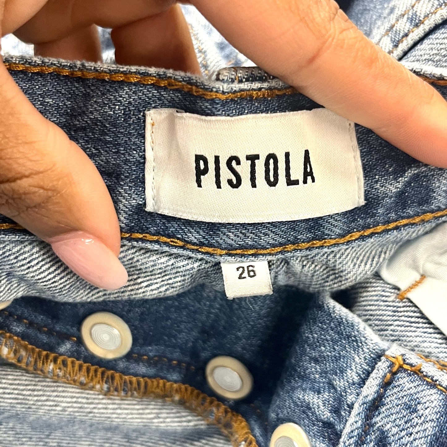Jeans Straight By Pistola Size: 2