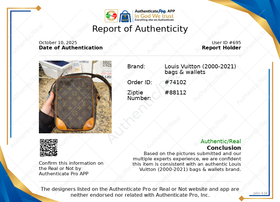 Crossbody Luxury Designer By Louis Vuitton, Size: Medium