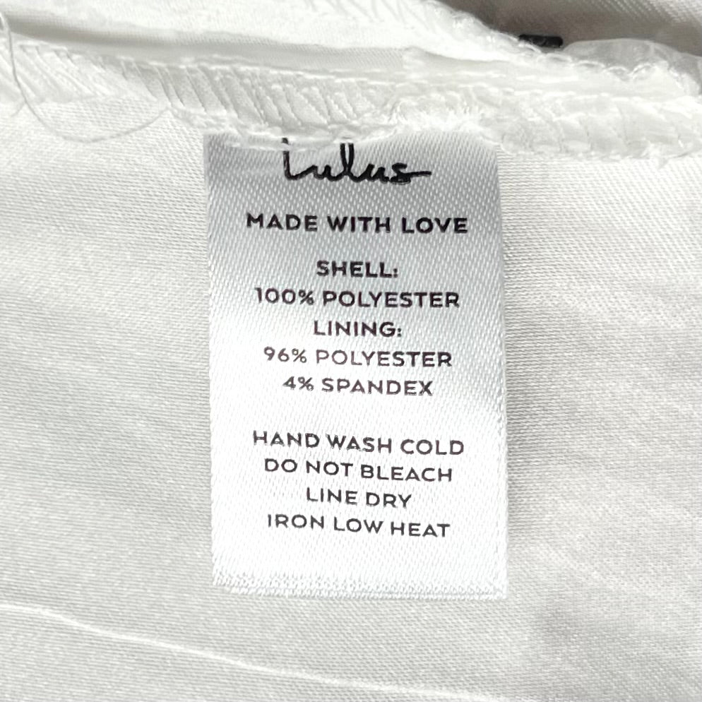Dress Party Midi By Lulus In White, Size: Xs