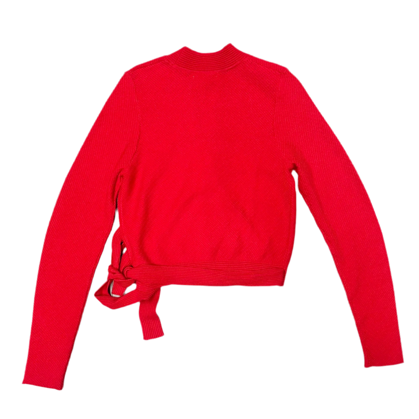 Sweater Cardigan By Athleta In Red, Size: M
