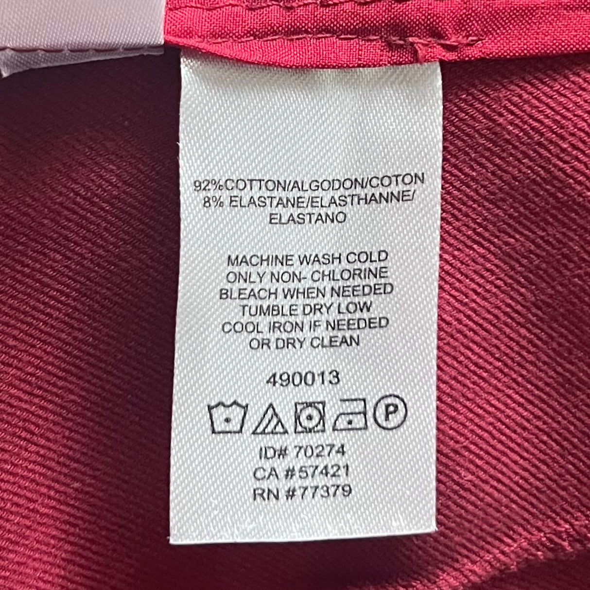 Pants Cropped By Ann Taylor In Red, Size: 0
