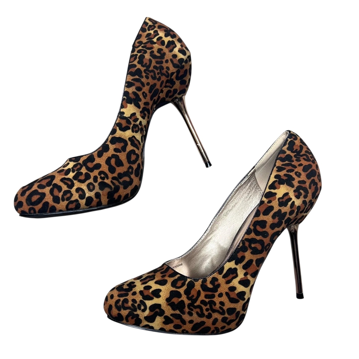 Shoes Heels Stiletto By Charlotte Russe In Animal Print, Size: 11