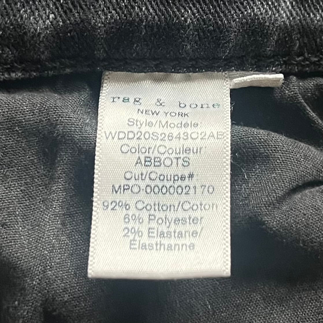 Jeans Boyfriend By Rag & Bones Jeans In Grey Denim, Size: 0