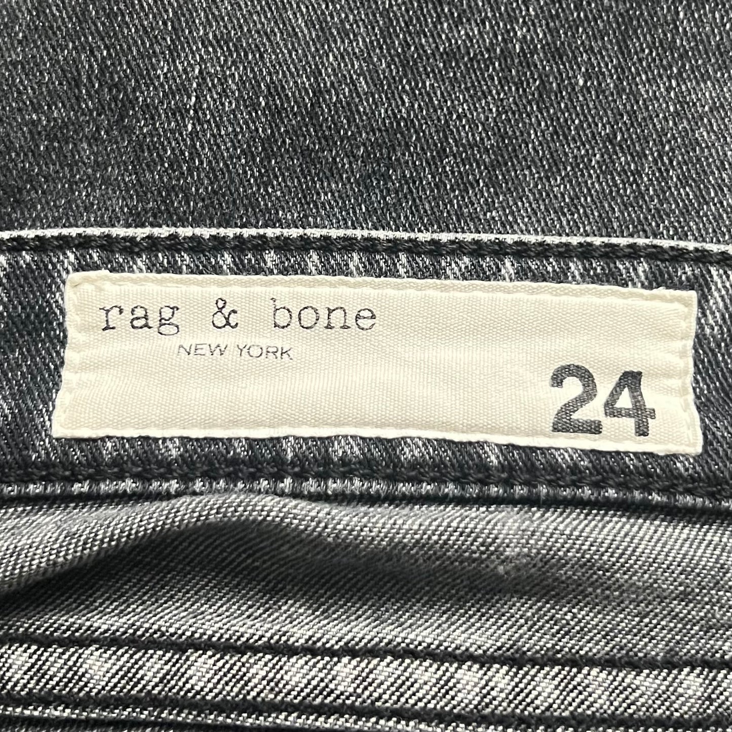 Jeans Boyfriend By Rag & Bones Jeans In Grey Denim, Size: 0